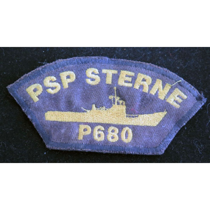 MARINE : Insigne patch écusson tissu de manche PSP STERNE P 680