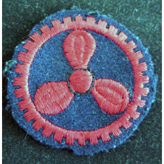 MARINE : Insigne patch écusson tissu école des mécaniciens troupe