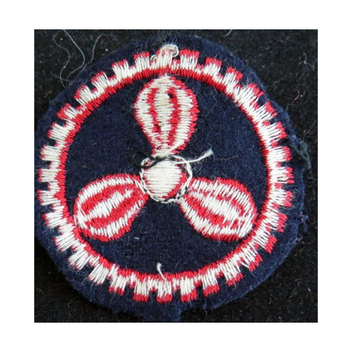 MARINE : Insigne patch écusson tissu école des mécaniciens troupe