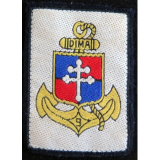 Insigne tissu de la 9° division d'infanterie de marine 9°DIMA