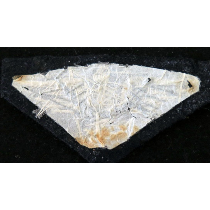 MARINE : insigne de l'aéronavale en cannetille de largeur 7 cm brodé main en fil d'or