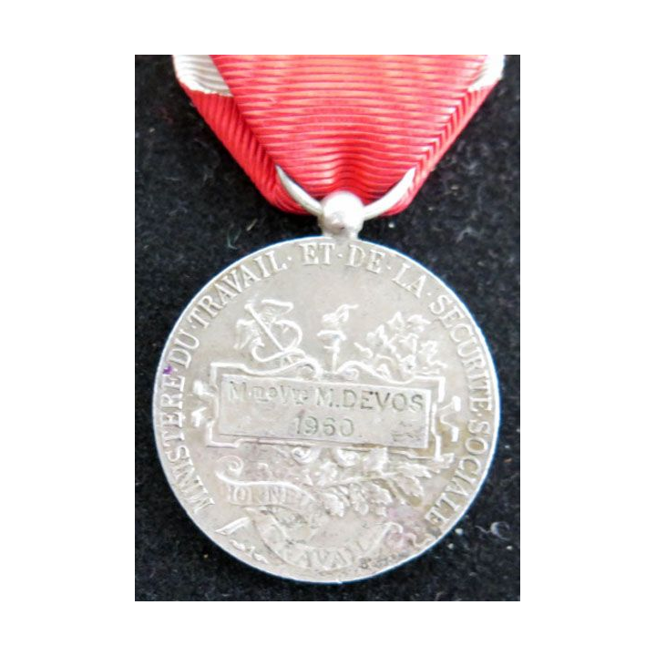 Médaille du travail du ministère du travail et de la sécurité sociale