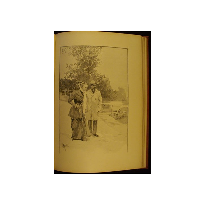 Vieux livre cartonné MA GRANDE de Paul MARGUERITTE 1893