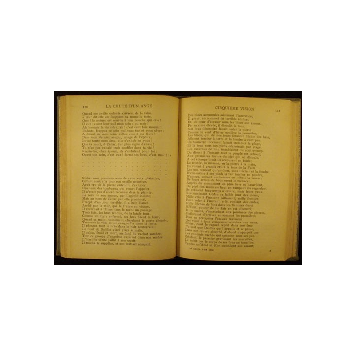 LA CHUTE D'UN ANGE DE LAMARTINE 1924