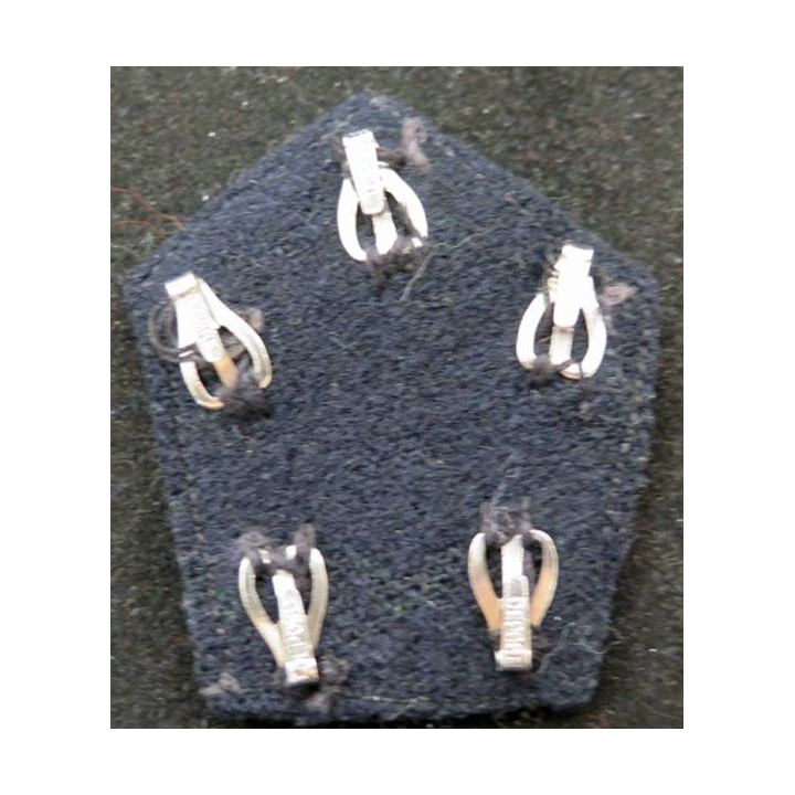 Soutache ( insigne de col ) du corps des sapeurs pompiers