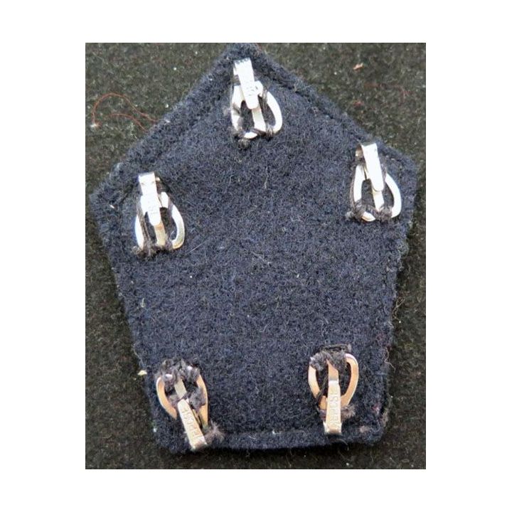 Soutache ( insigne de col ) du corps des sapeurs pompiers