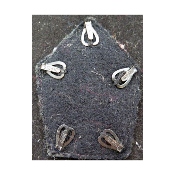 Soutache ( insigne de col ) du corps des sapeurs pompiers