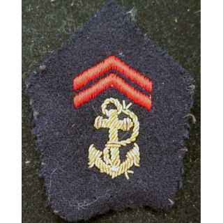 SOUTACHE : insigne de col de l'infanterie de marine en cannetille