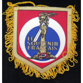 Fanion 8,5 x 9,5 cm du Souvenir Français