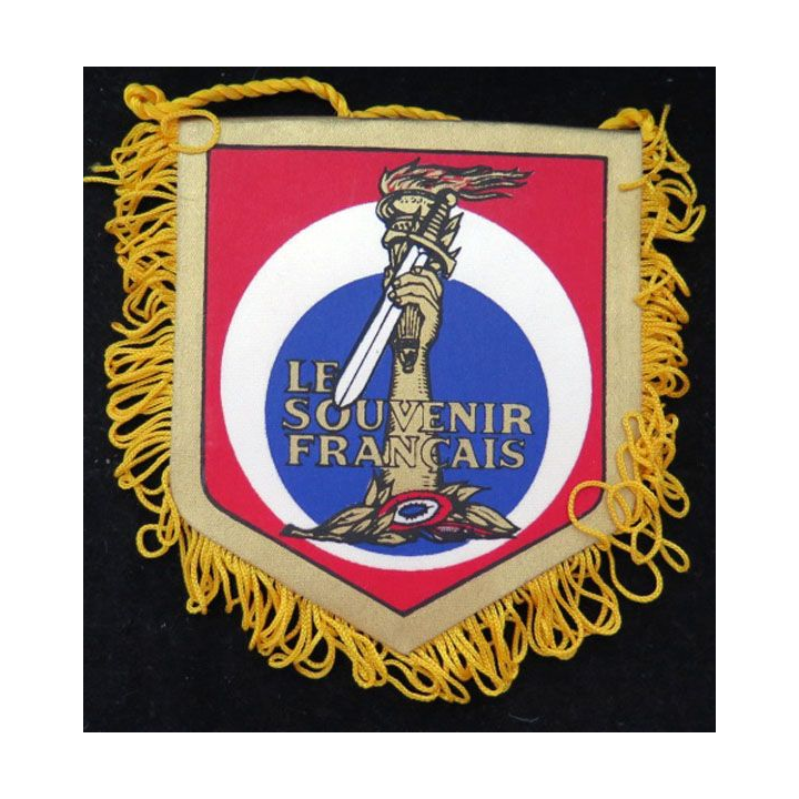 Fanion 8,5 x 9,5 cm du Souvenir Français