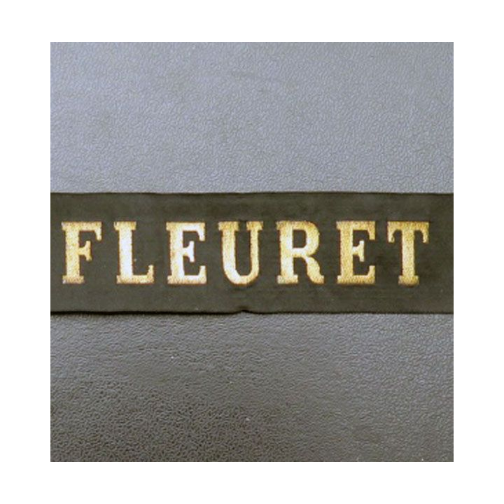 MARINE : bande de bachi de marin " FLEURET " fils  métalliques