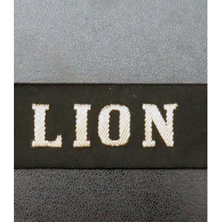 MARINE : bande de bachi de marin " LION " fils  métalliques