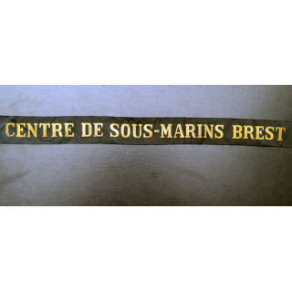 MARINE : bande de bachi de marin CENTRE DE SOUS-MARINS BREST