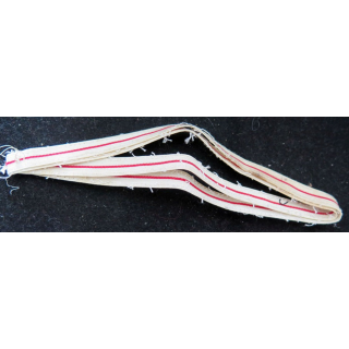 paire de galons d'adjudant de manche de tenue bleue de longueur 34 cm