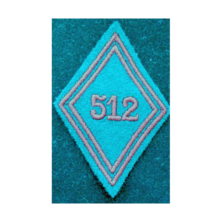LOSANGE DE BRAS MODÈLE 45 : 512° régiment du train troupe