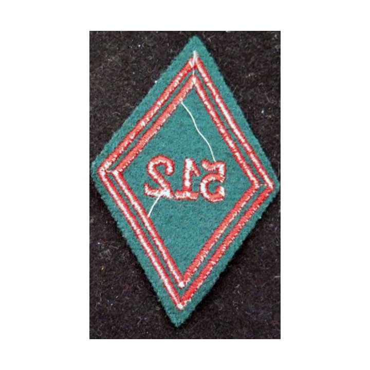 LOSANGE DE BRAS MODÈLE 45 : 512° régiment du train troupe
