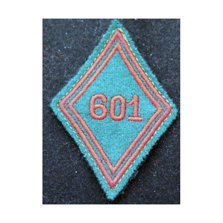 LOSANGE DE BRAS MODÈLE 45 : 601° régiment de circulation du train troupe