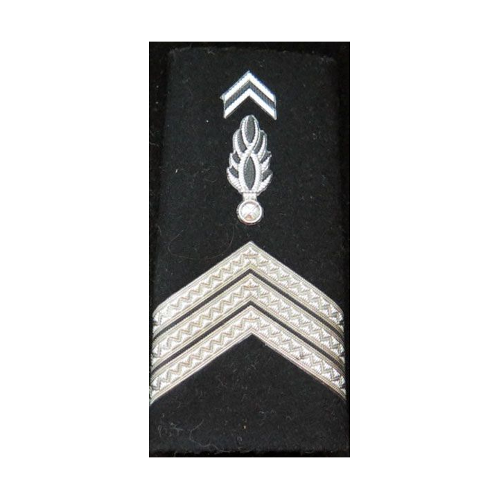 fourreau d'épaule de maréchal des logis chef de gendarmerie départementale
