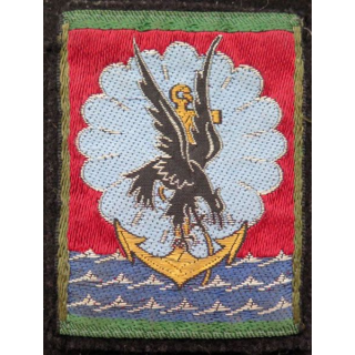 11° DP : insigne tissu de la 11° division parachutiste