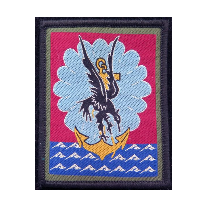 11° DP : insigne tissu de la 11° division parachutiste