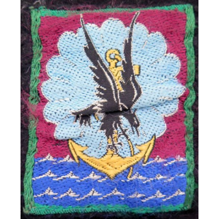 11° DP : insigne tissu de la 11° division parachutiste