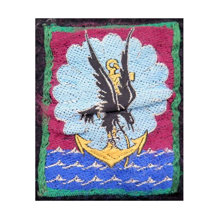 11° DP : insigne tissu de la 11° division parachutiste