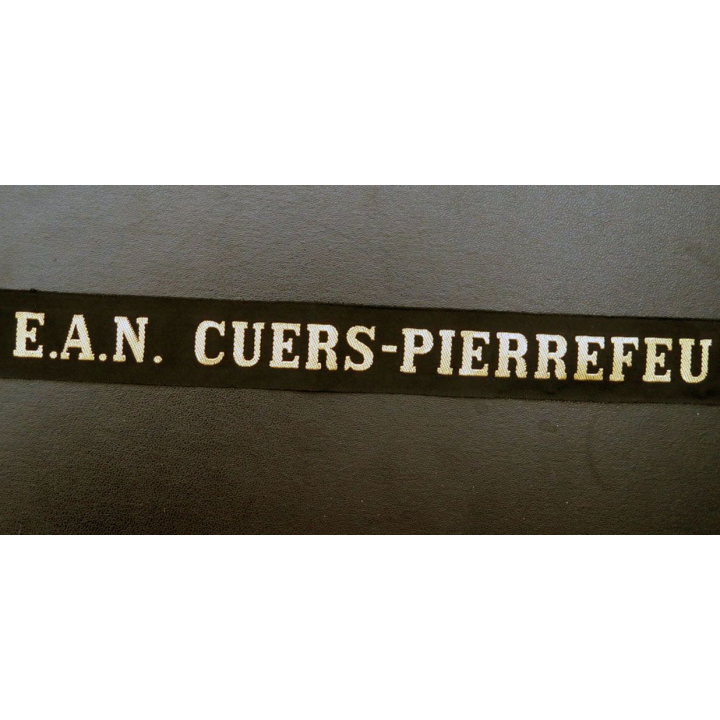 MARINE : bande de bachi de marin E.A.N. CUERS-PIERREFEU 