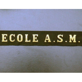 MARINE : bande de bachi de marin ECOLE A.S.M.