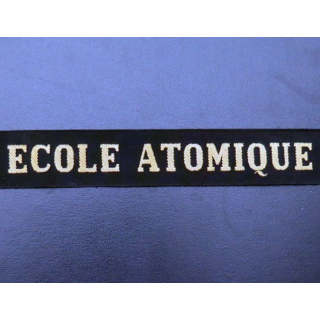 MARINE : bande de bachi de marin ECOLE ATOMIQUE 