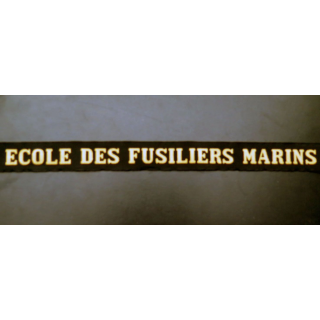 MARINE : bande de bachi de marin ECOLE DES FUSILIERS MARINS 