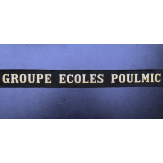 MARINE : bande de bachi de marin GROUPE ECOLES POULMIC