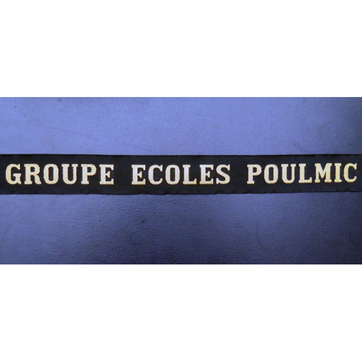 MARINE : bande de bachi de marin GROUPE ECOLES POULMIC