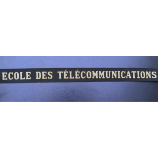 MARINE : bande de bachi de marin ECOLE DES TÉLÉCOMMUNICATIONS