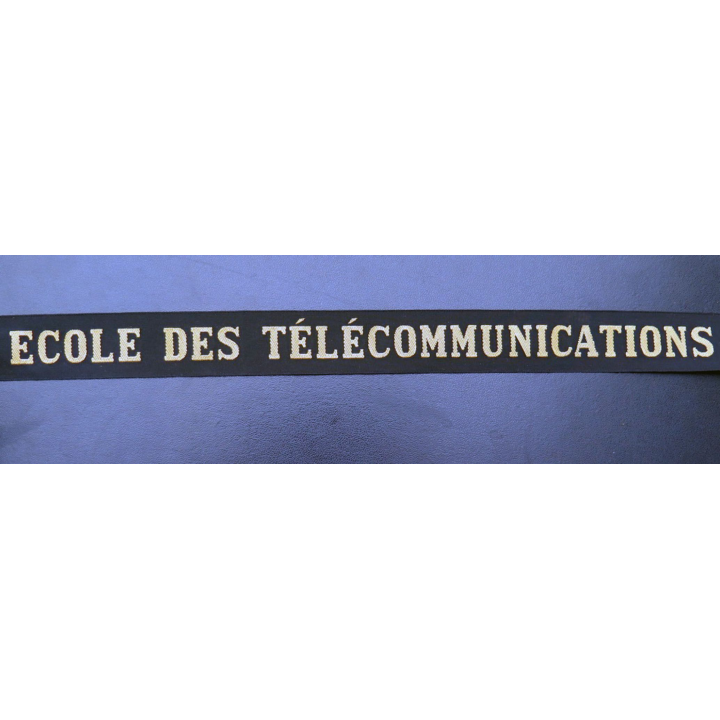 MARINE : bande de bachi de marin ECOLE DES TÉLÉCOMMUNICATIONS