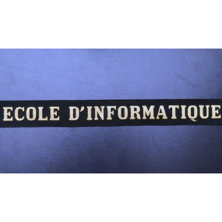 MARINE : bande de bachi de marin ECOLE D'INFORMATIQUE