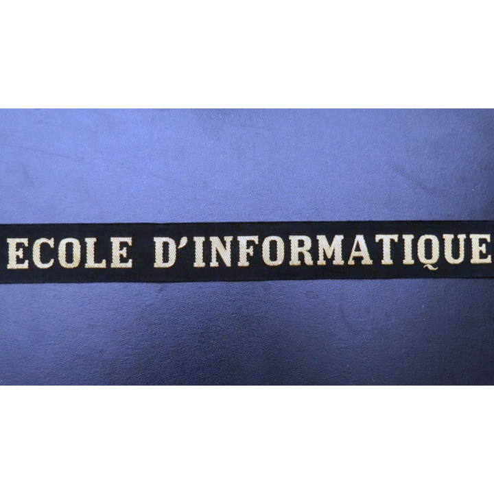 MARINE : bande de bachi de marin ECOLE D'INFORMATIQUE