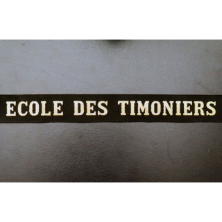 MARINE : bande de bachi de marin ECOLE DES TIMONIERS