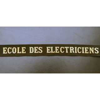 MARINE : bande de bachi de marin ECOLE DES ELECTRICIENS