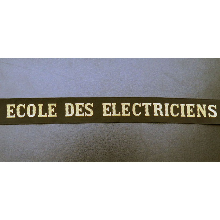 MARINE : bande de bachi de marin ECOLE DES ELECTRICIENS