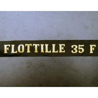 MARINE : bande de bachi de marin FLOTILLE 35 F
