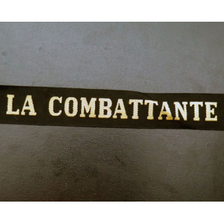 MARINE : bande de bachi de marin LA COMBATTANTE
