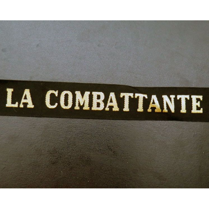 MARINE : bande de bachi de marin LA COMBATTANTE