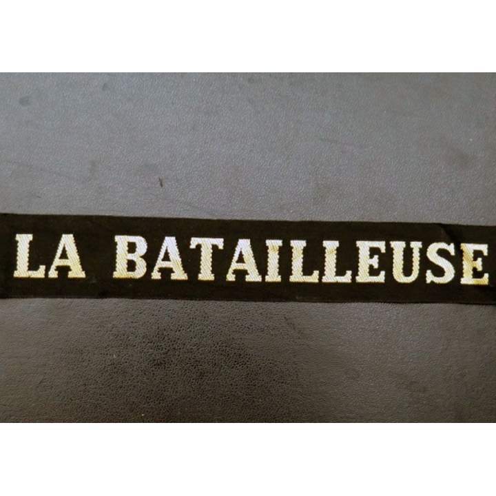 MARINE : bande de bachi de marin LA BATAILLEUSE