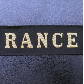 MARINE : bande de bachi de marin RANCE