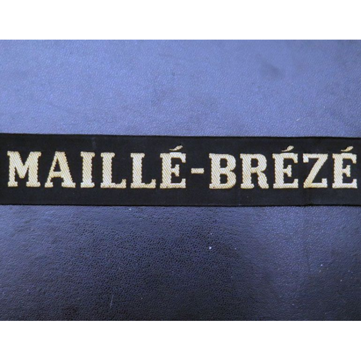 MARINE : bande de bachi de marin MAILLÉ-BRÉZÉ