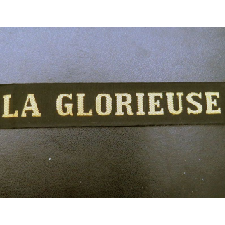 MARINE : bande de bachi de marin LA GLORIEUSE
