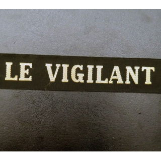 MARINE : bande de bachi de marin LE VIGILANT