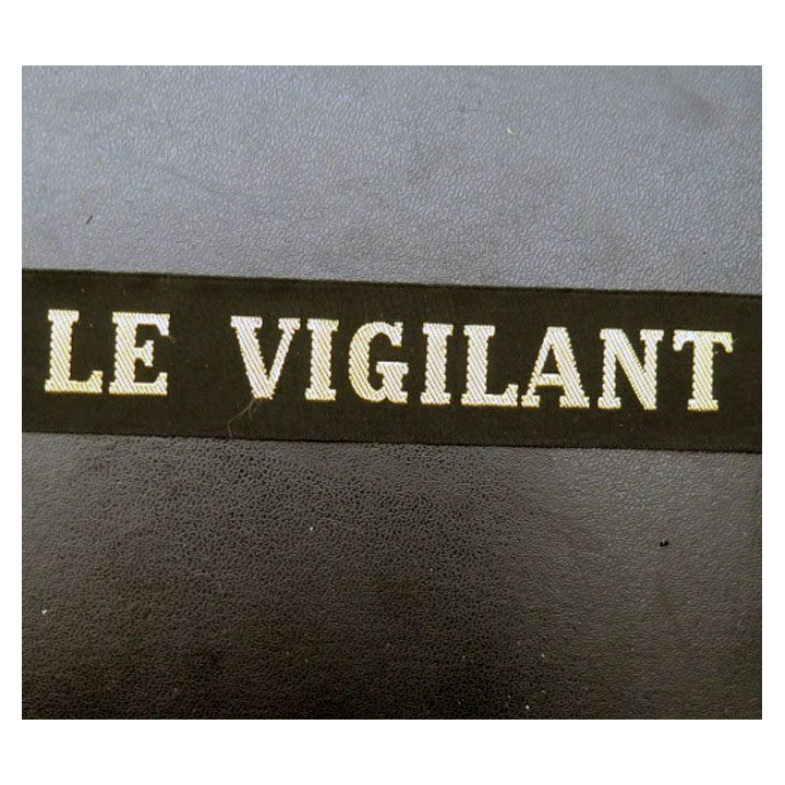 MARINE : bande de bachi de marin LE VIGILANT