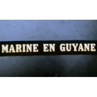 MARINE : bande de bachi de marin MARINE EN GUYANE