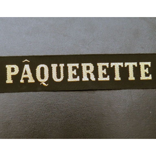 MARINE : bande de bachi de marin PÂQUERETTE